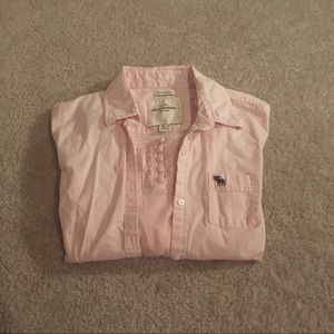 Abercombie Tank and Dress Shirt Set